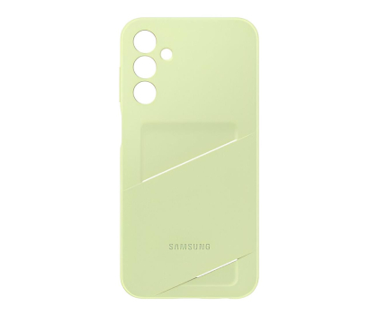 Etui / obudowa na smartfona Samsung  Card Slot Case do Galaxy A15 Blue Lime